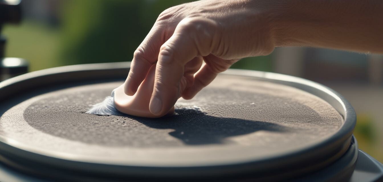 Cleaning a Telescope Lens