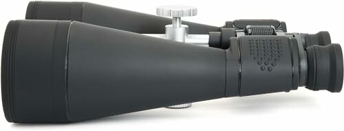 Large black binoculars with a metal adjustment knob.